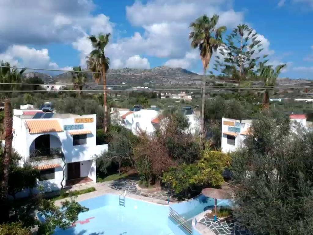 Oasis Hotel Bungalows Rhodes Afantou Exteriér fotografie